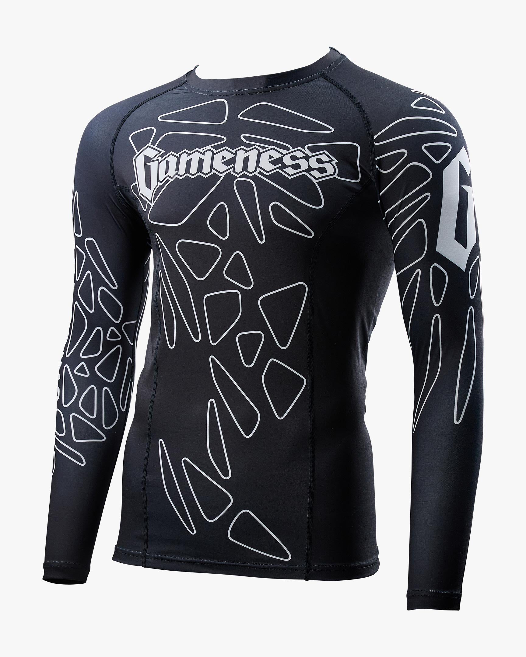 Gameness Men's Long Sleeve Pro Rank Rash Guard