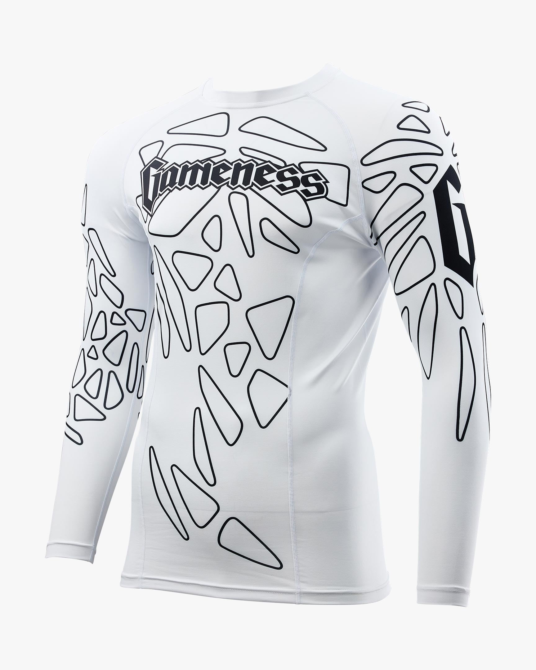 Gameness Men's Long Sleeve Pro Rank Rash Guard