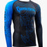 Gameness Men's Long Sleeve Pro Rank Rash Guard Blue