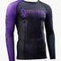 Gameness Men's Long Sleeve Pro Rank Rash Guard Purple