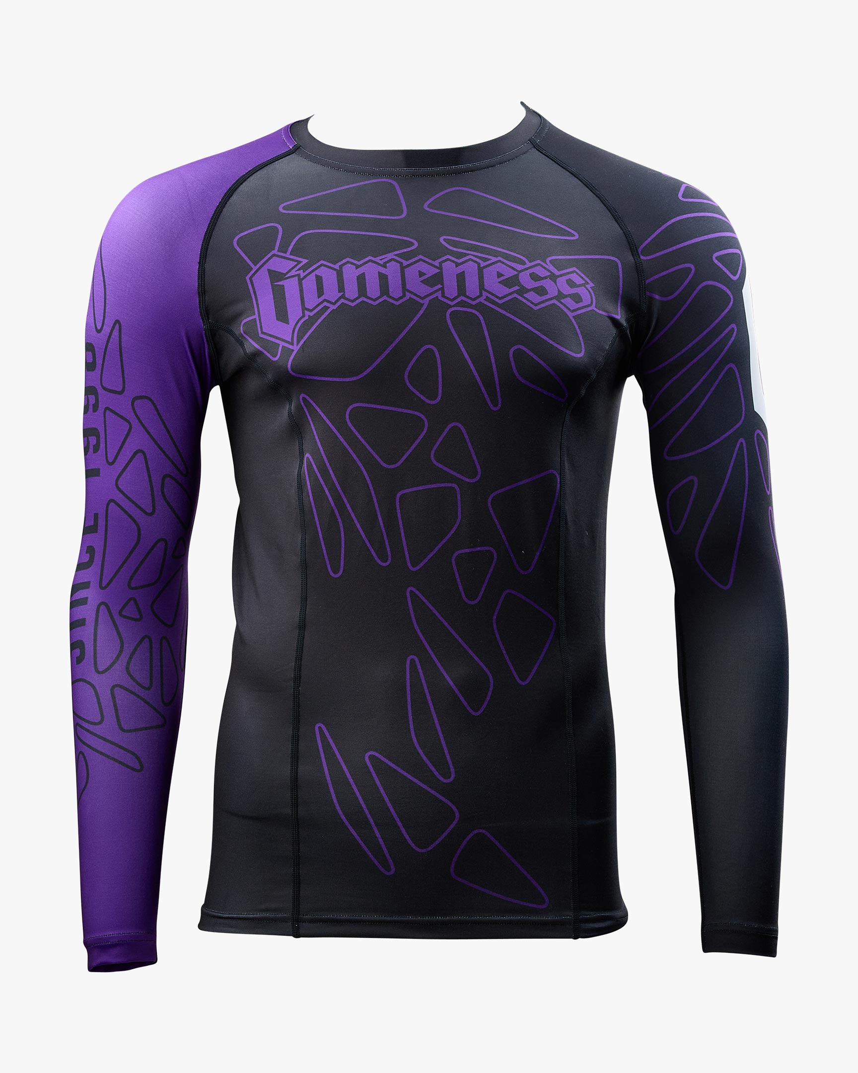 Gameness Men's Long Sleeve Pro Rank Rash Guard