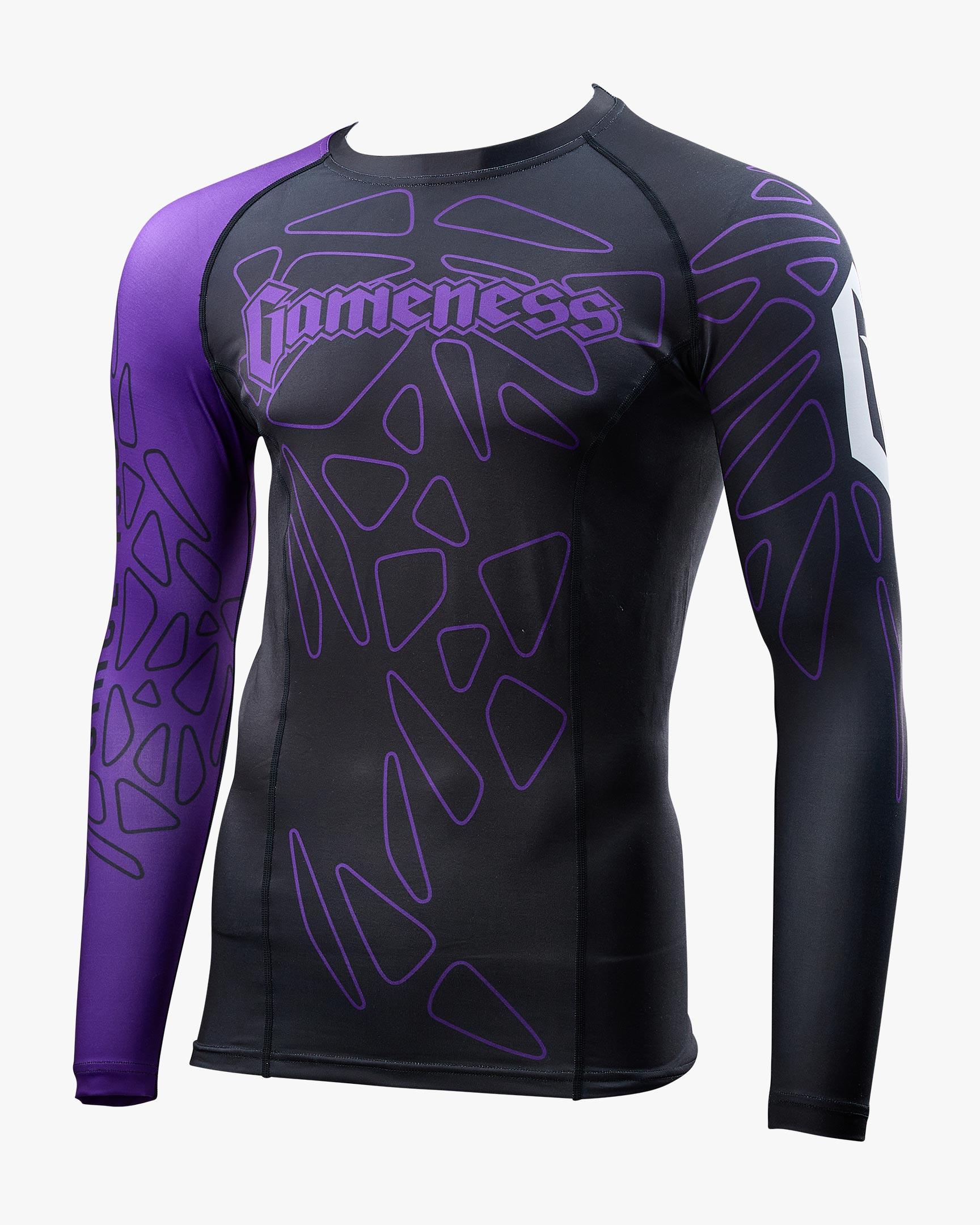 Gameness Men's Long Sleeve Pro Rank Rash Guard