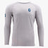Gameness Men's Long Sleeve Solid Rash Guard Grey