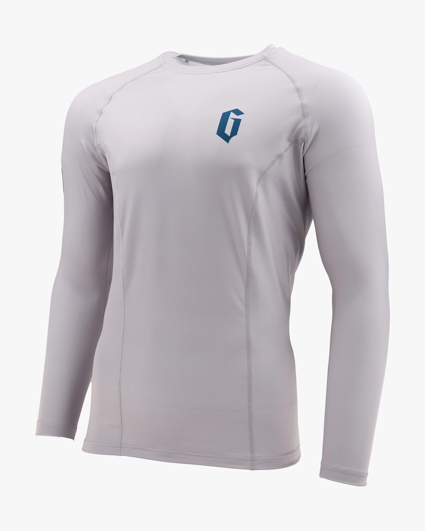 Gameness Men's Long Sleeve Solid Rash Guard