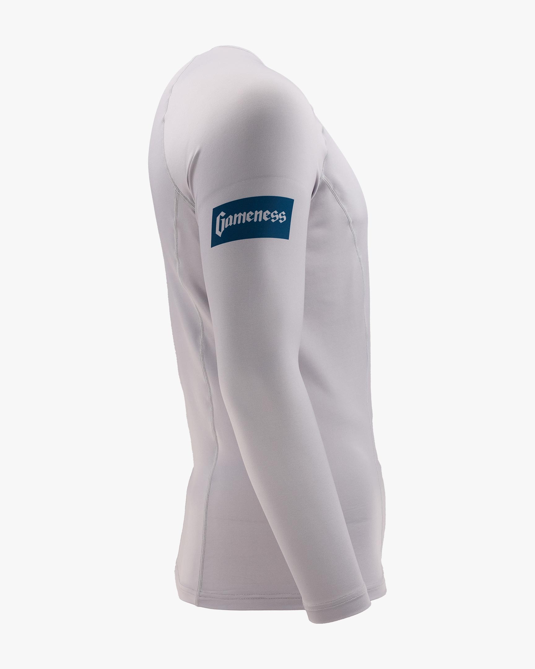Gameness Men's Long Sleeve Solid Rash Guard
