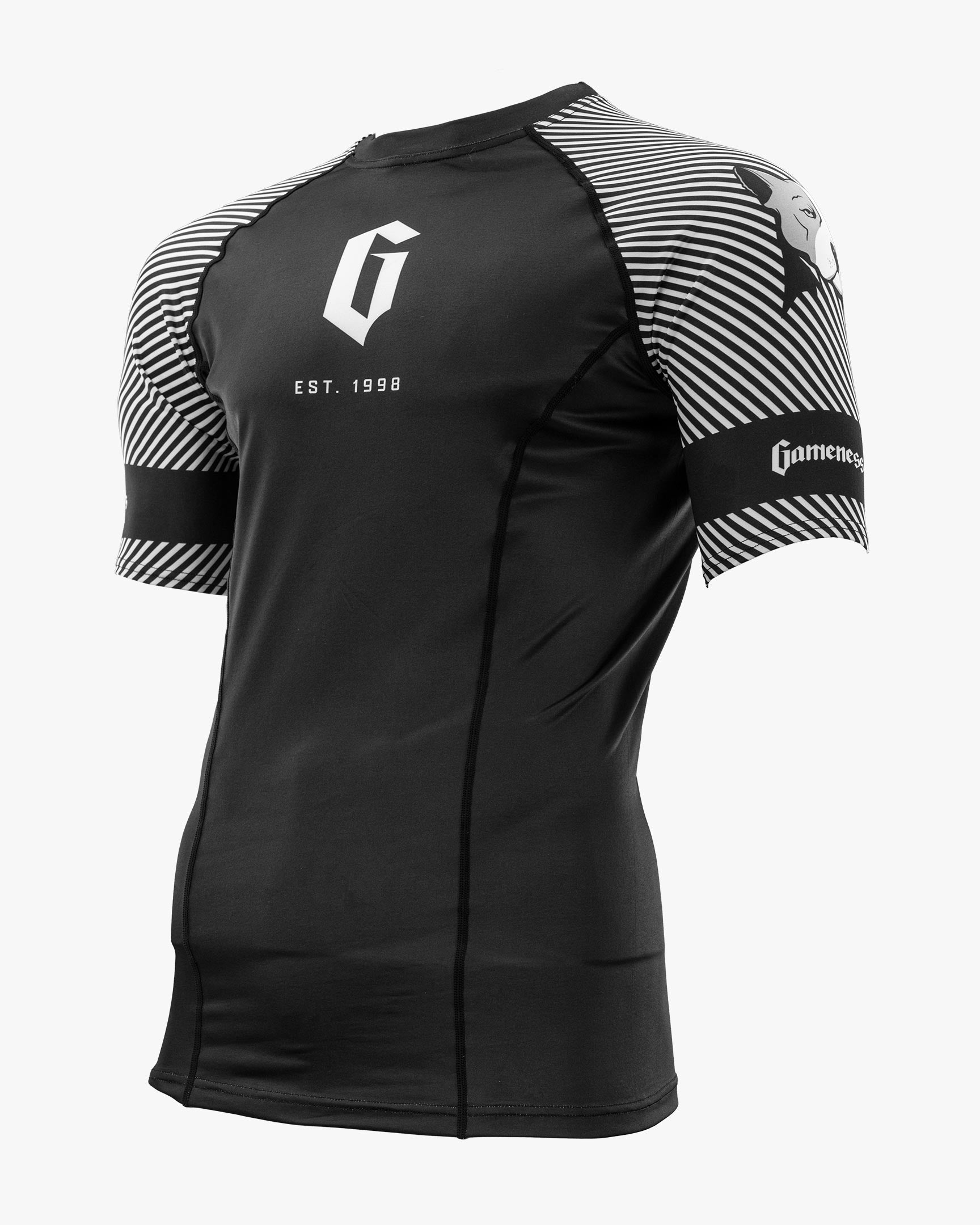 Gameness Spirit Animal Short Sleeve Rash Guard
