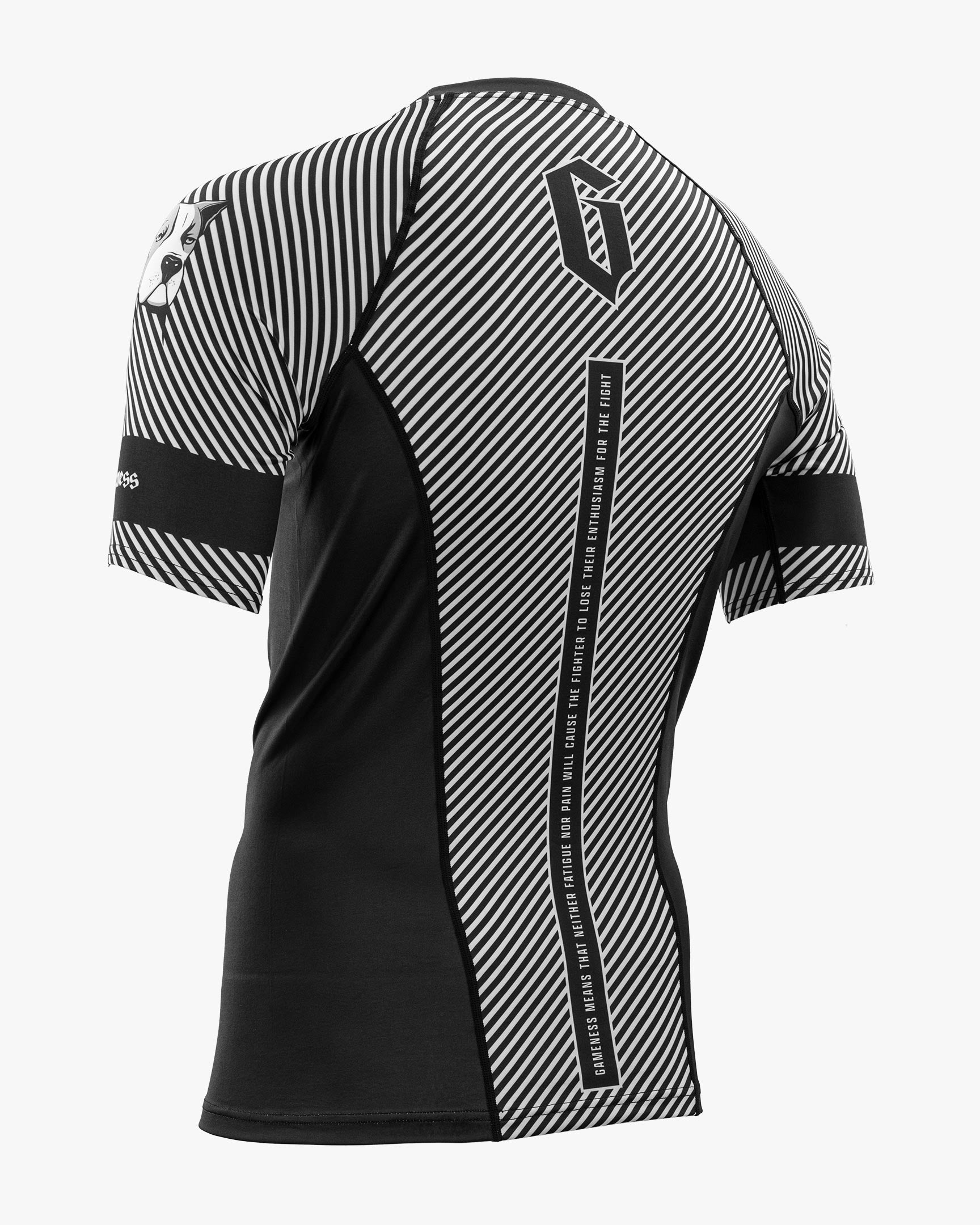 Gameness Spirit Animal Short Sleeve Rash Guard