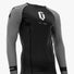Gameness Spirit Animal Long Sleeve Rash Guard Black White