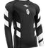 Men's Long Sleeve Pro Ranked Rash Guard Black