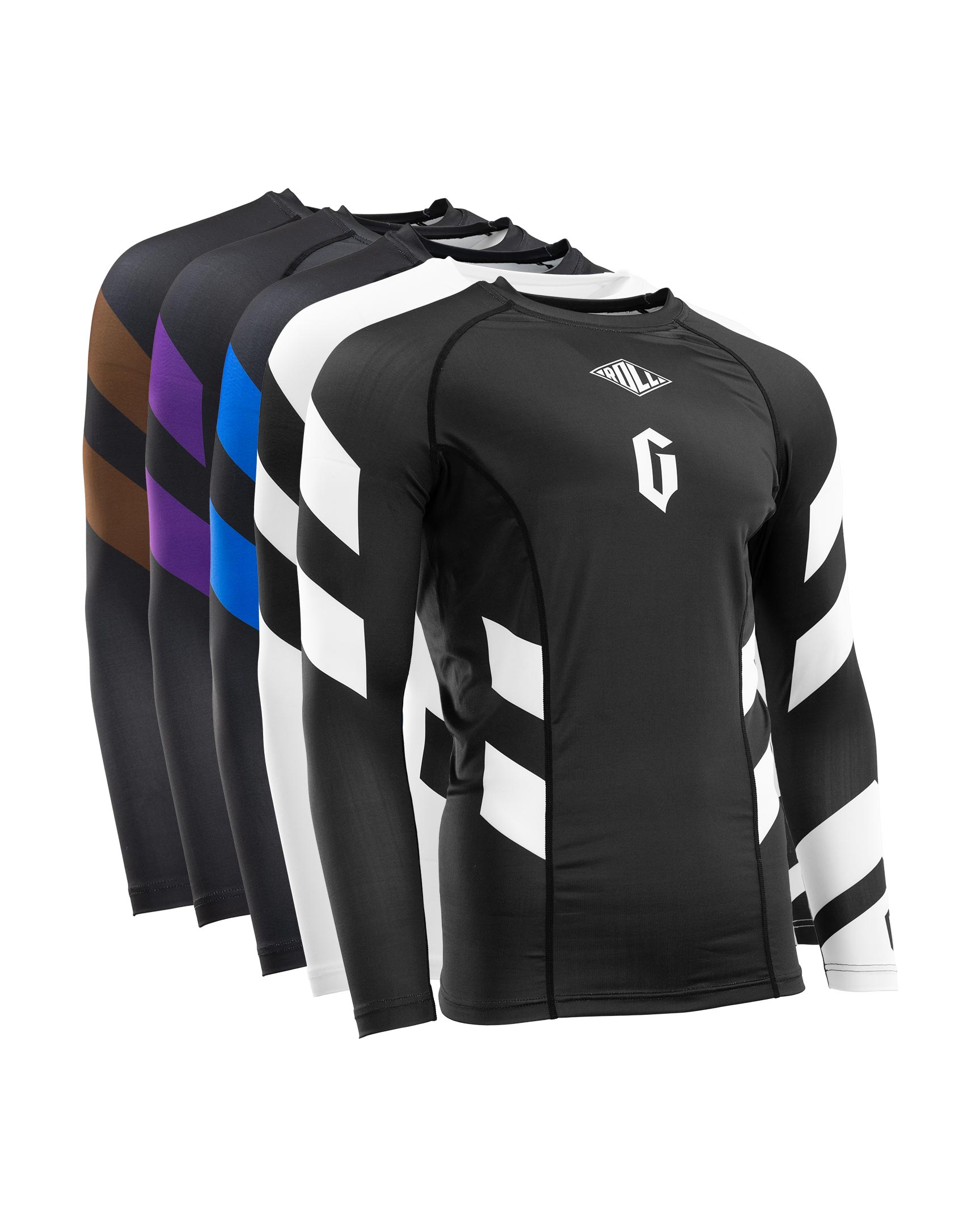 Men's Long Sleeve Pro Ranked Rash Guard