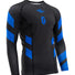 Men's Long Sleeve Pro Ranked Rash Guard Blue
