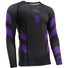 Men's Long Sleeve Pro Ranked Rash Guard Purple