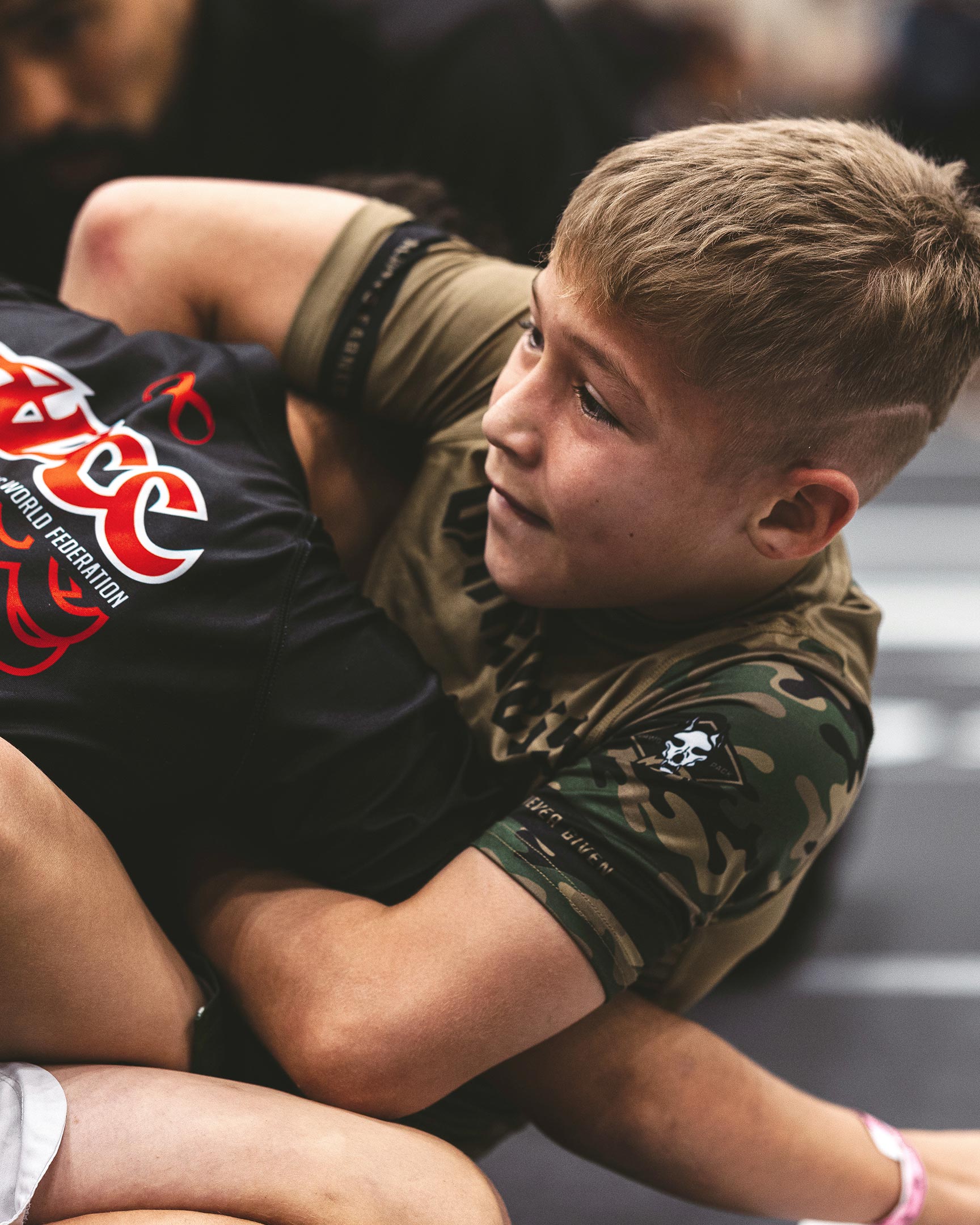 Gameness Combate Youth Short Sleeve Rash Guard