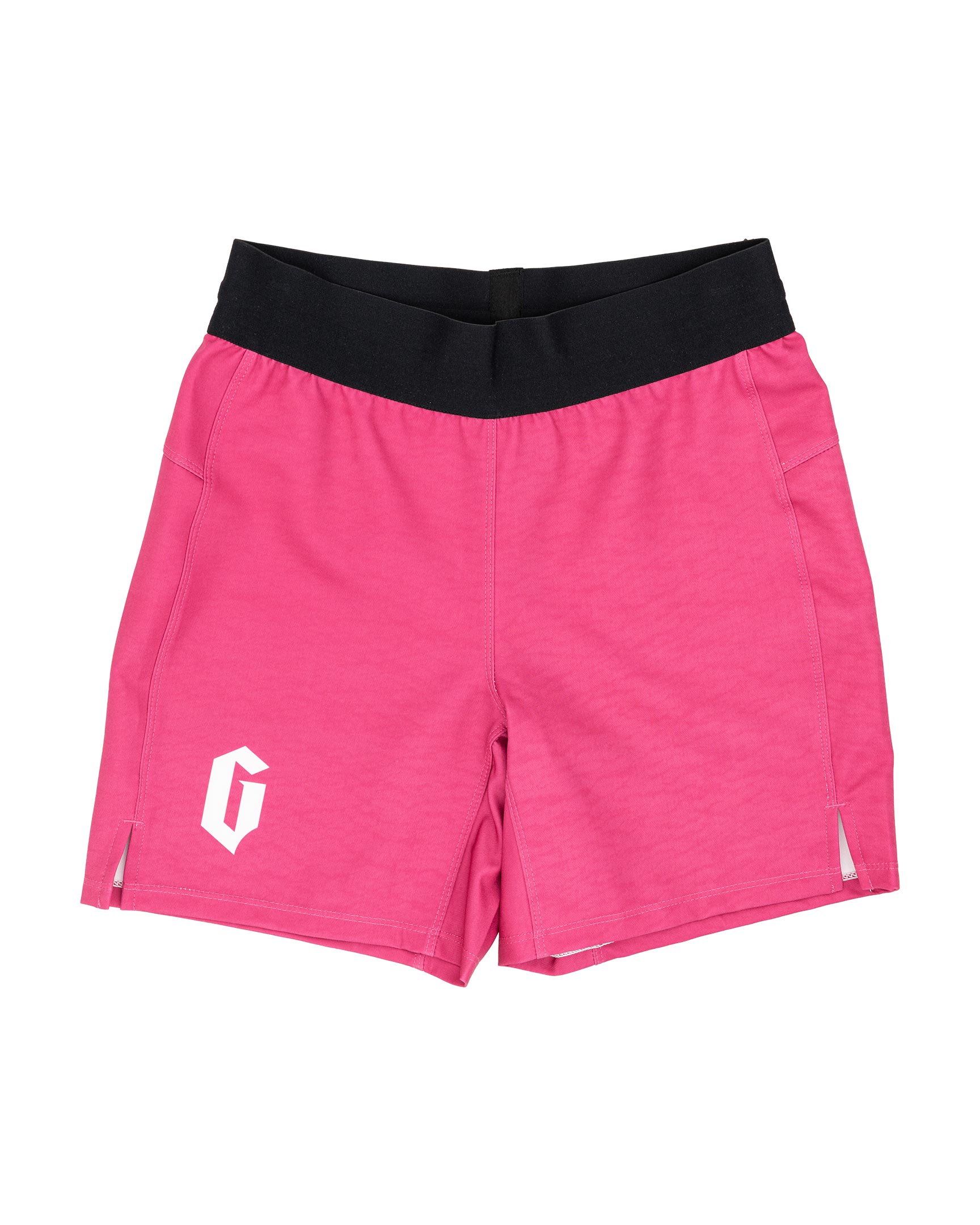 Gameness Girl's Tempest Grappling Shorts Pink Blue