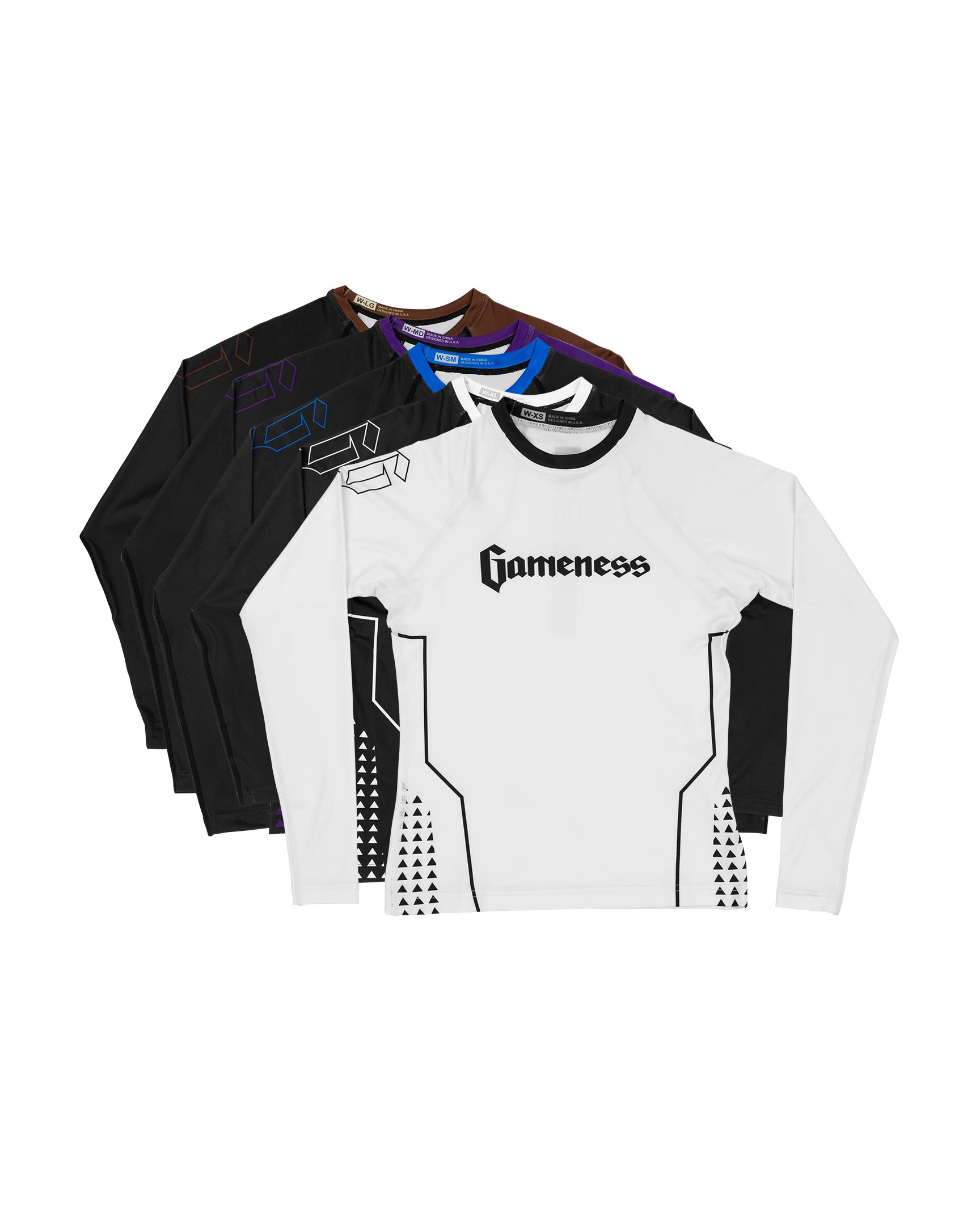 Gameness Women's Long Sleeve Ranked Rash Guard