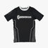 Gameness Youth Short Sleeve Ranked Rash Guard Black