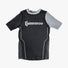 Gameness Youth Short Sleeve Ranked Rash Guard Grey