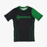 Gameness Youth Short Sleeve Ranked Rash Guard Green