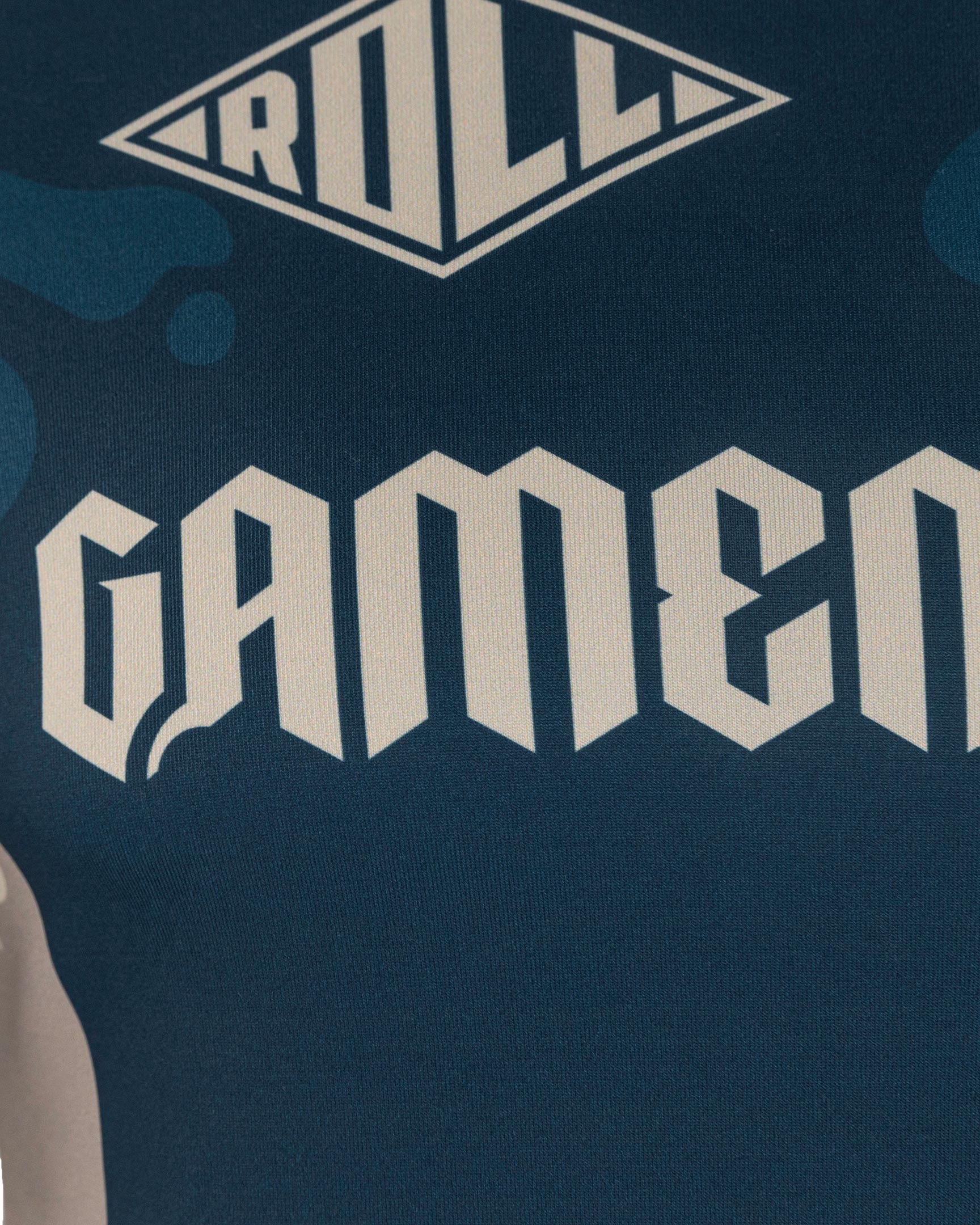 Gameness Mens Short Sleeved Meeting Of The Waters Rash Guard