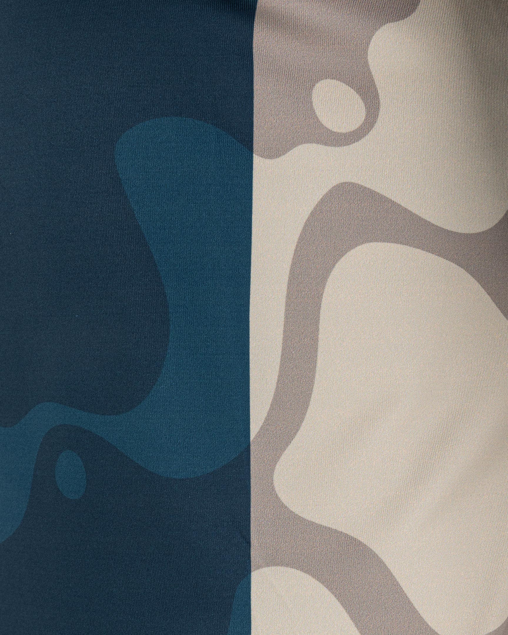 Gameness Mens Short Sleeved Meeting Of The Waters Rash Guard