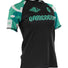 Gameness Women's Short Sleeve Bravo Rash Guard Black Teal