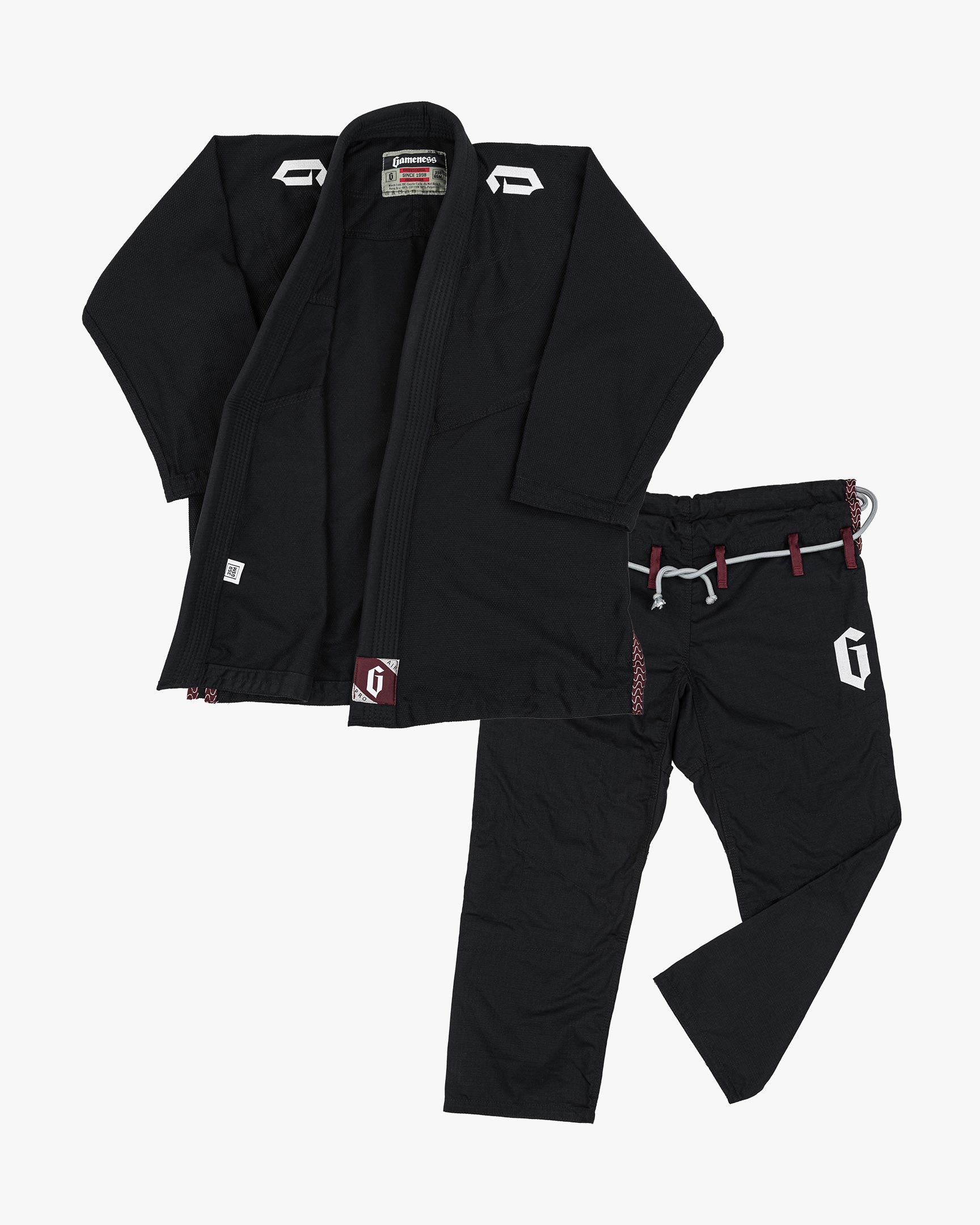 Gameness Youth Air Pro Gi 2.0 Black