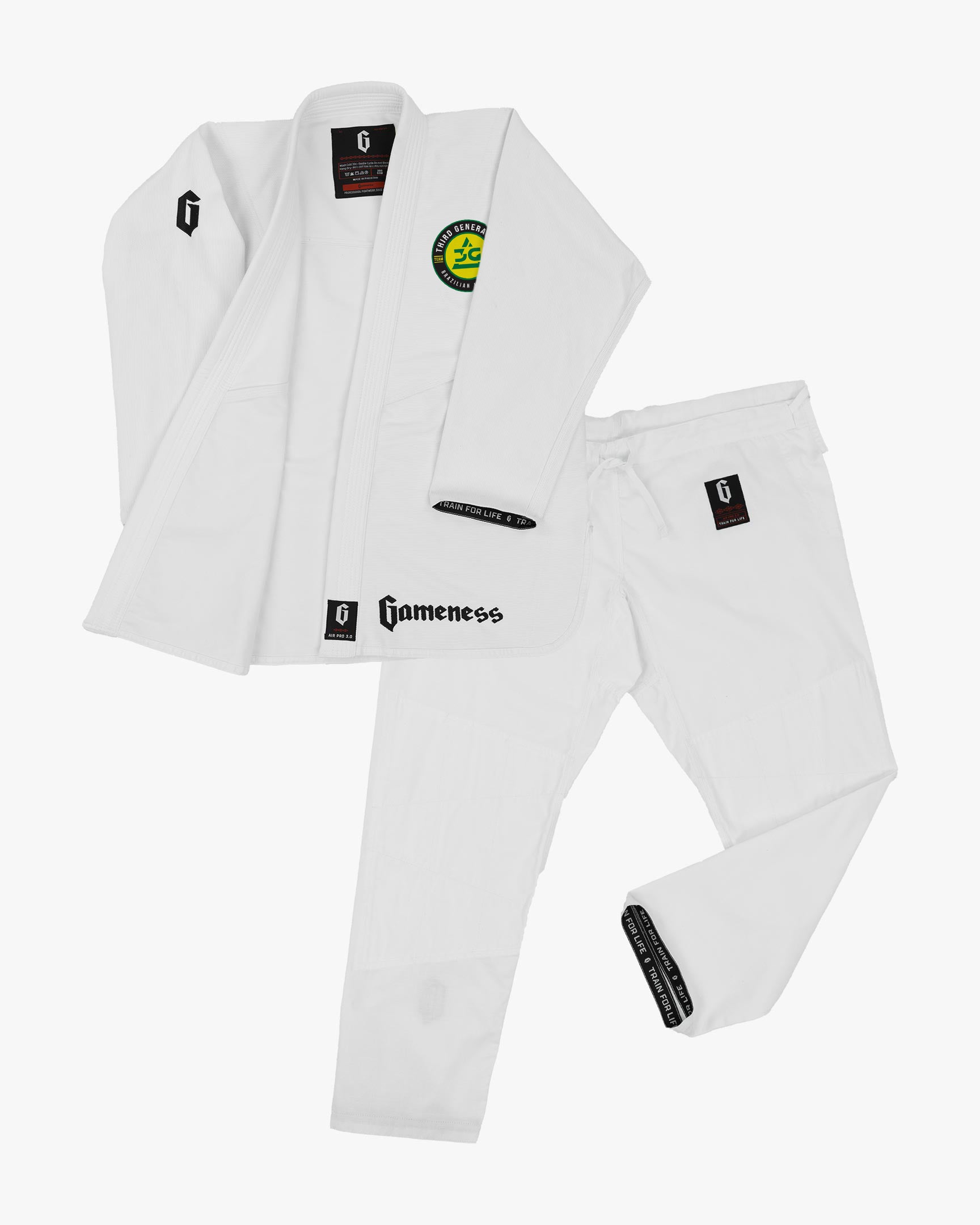 3G Gameness Air Pro Gi 3.0 White