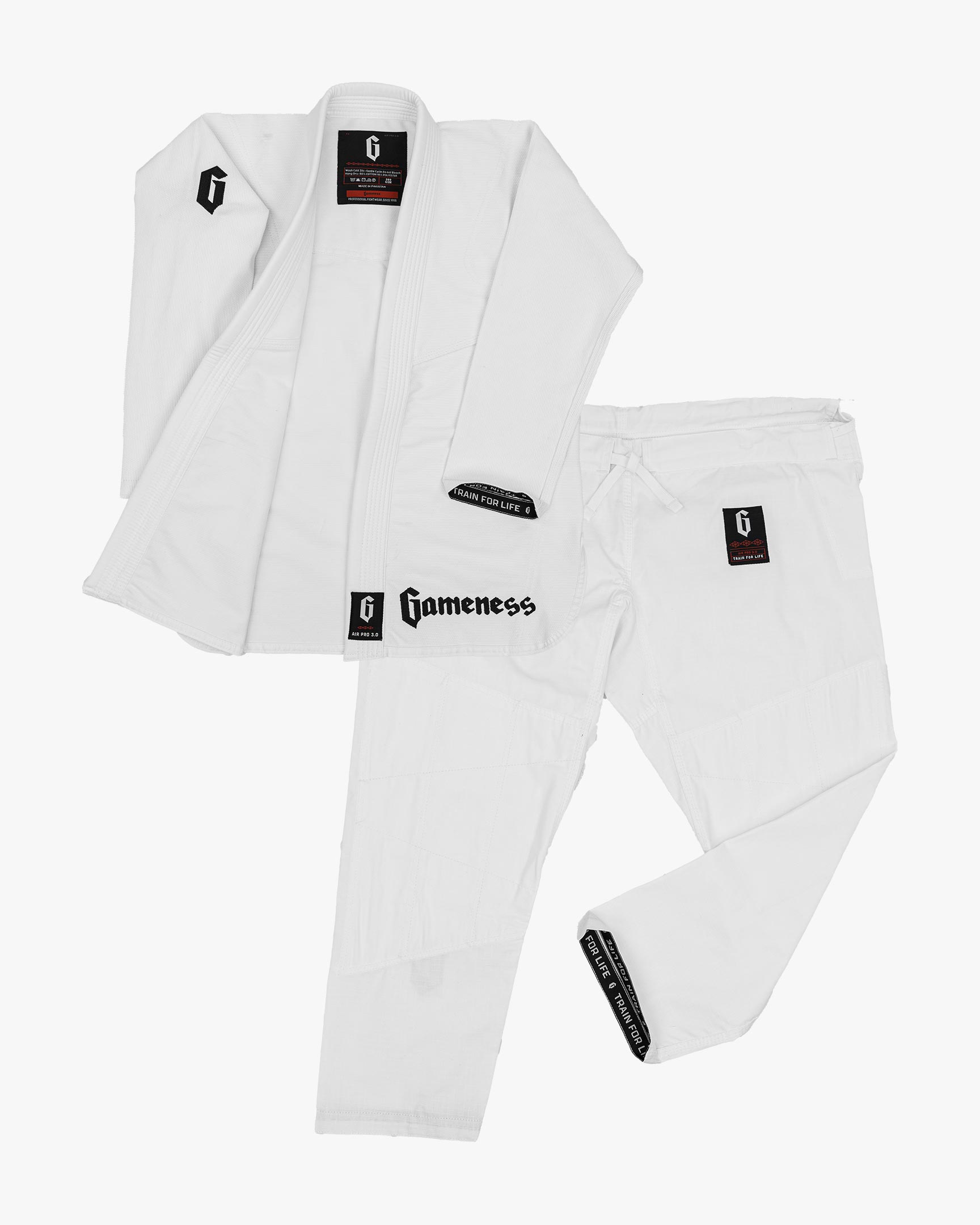 Gameness Women's Air Pro Gi 3.0 White