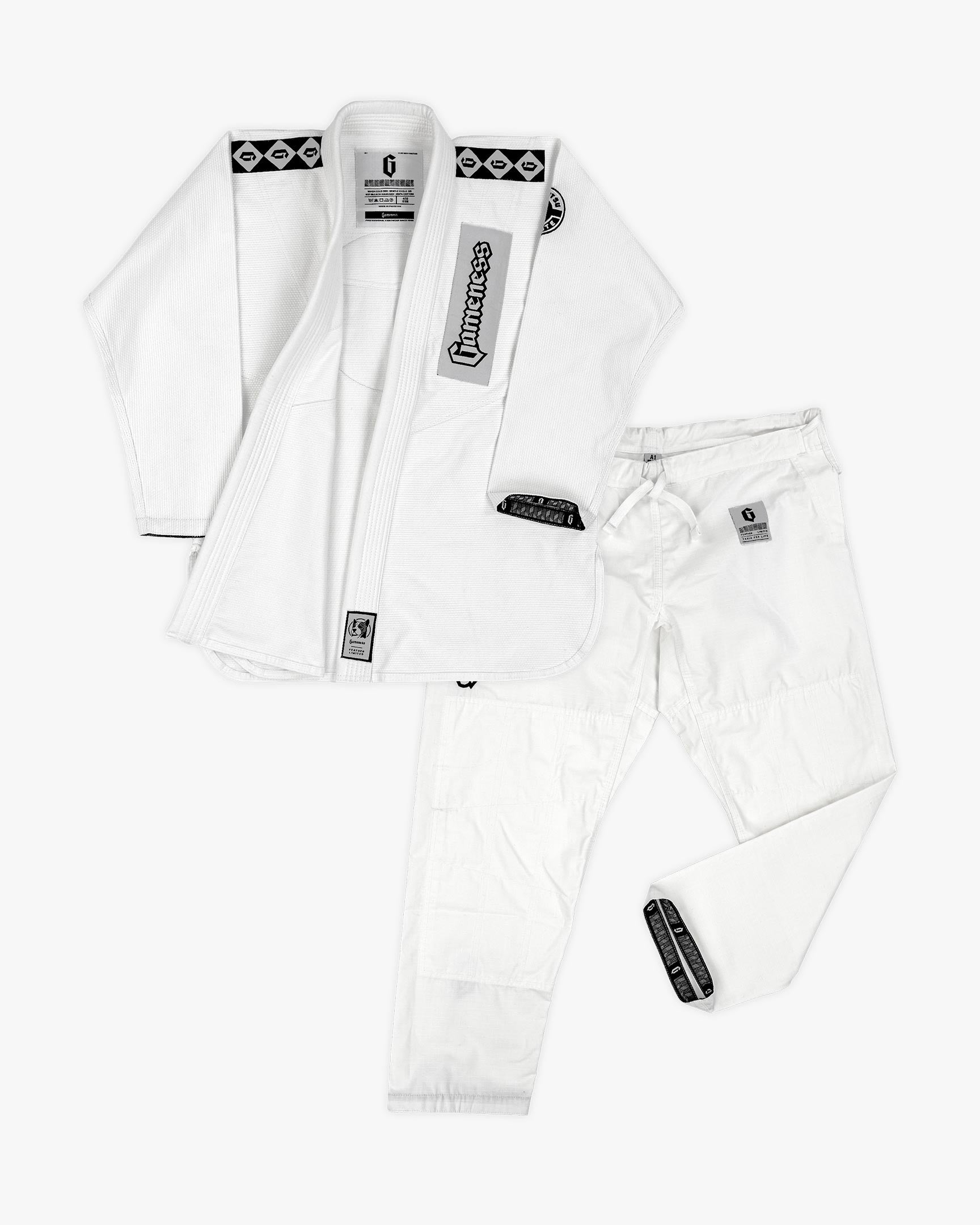 Gameness Men's Feather OG Gi White