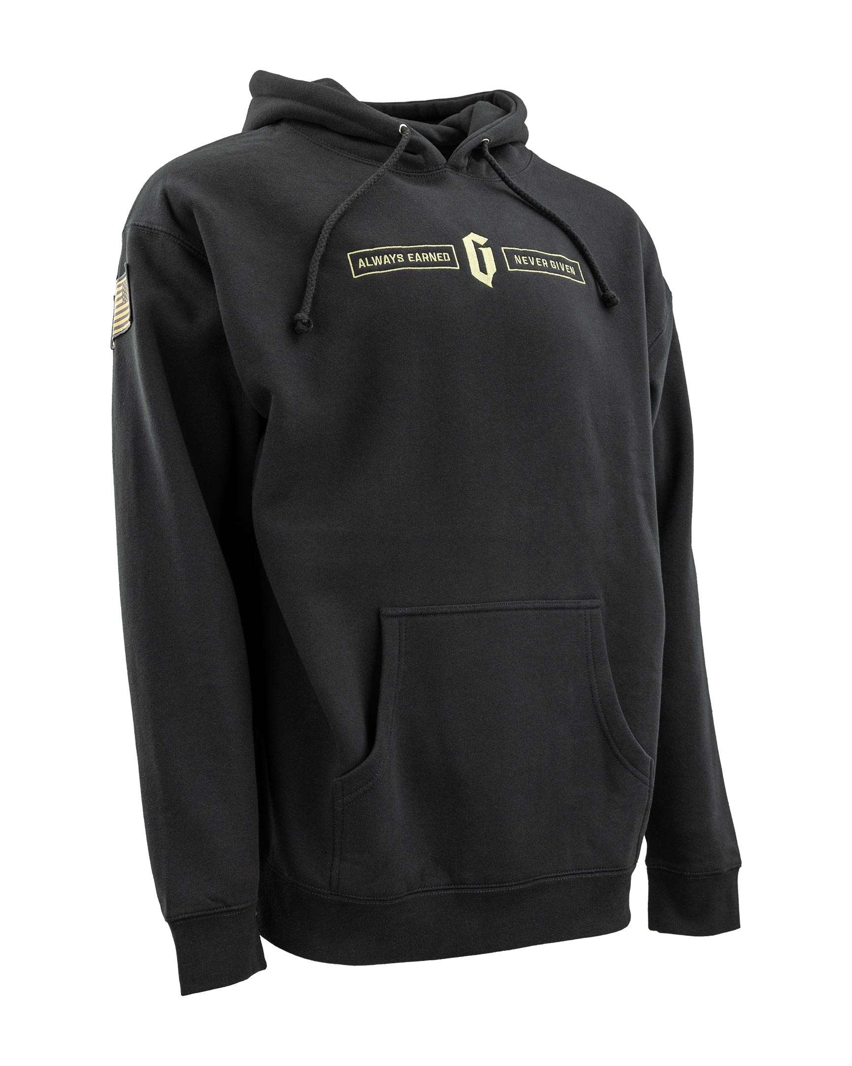 Gameness Men's Combate Hoodie Black