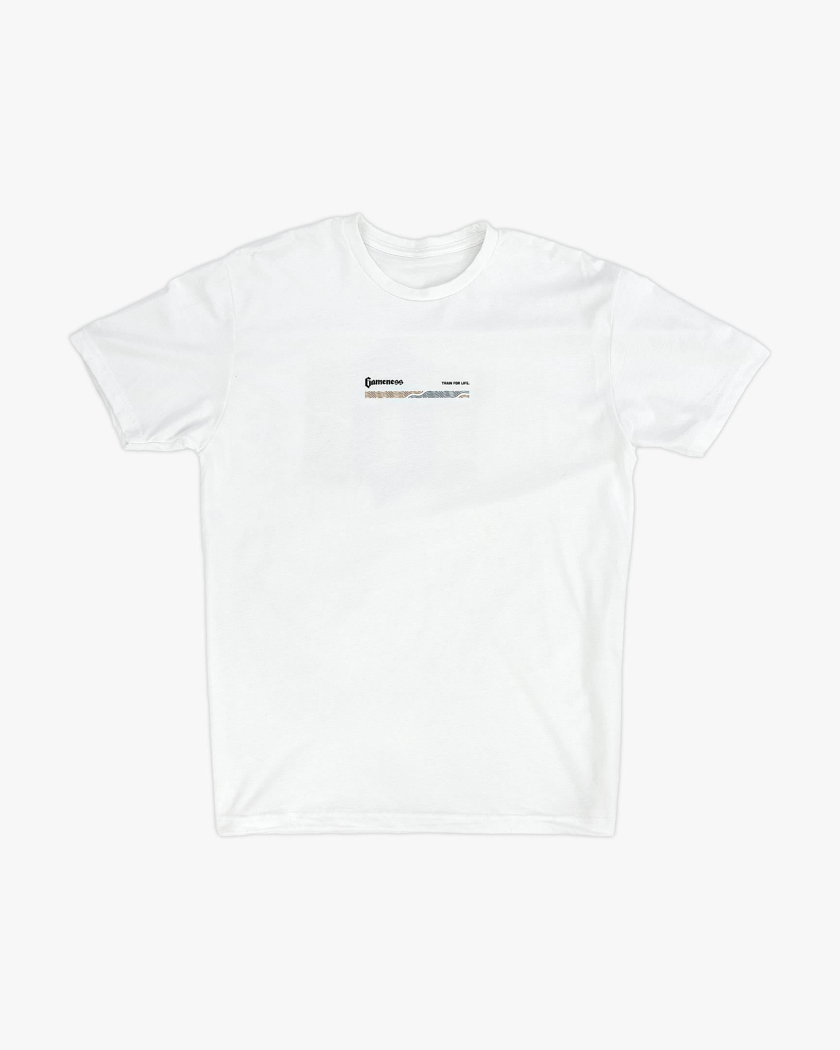 Gameness Ride the Wave Tee White
