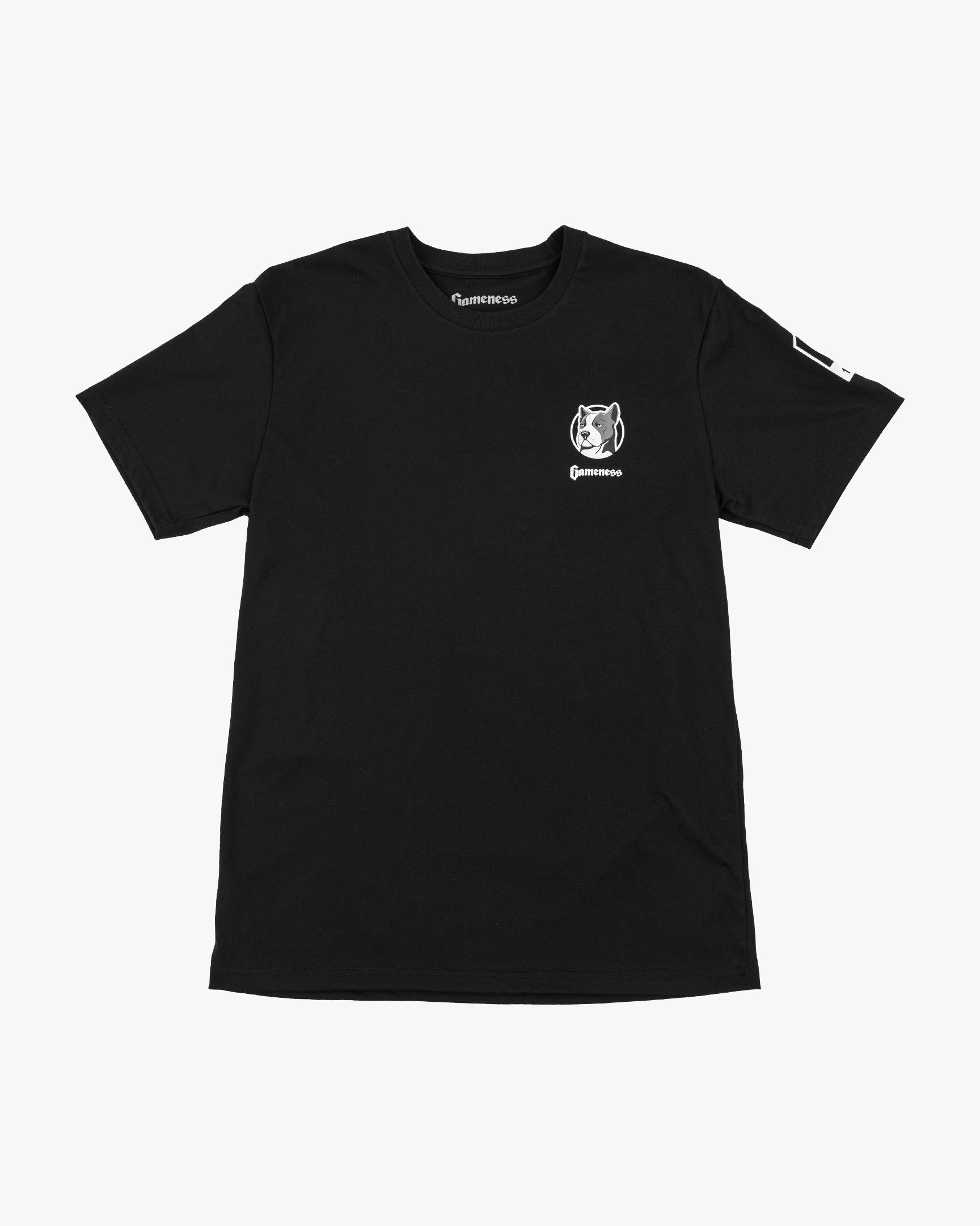 Gameness Definition Tee Black