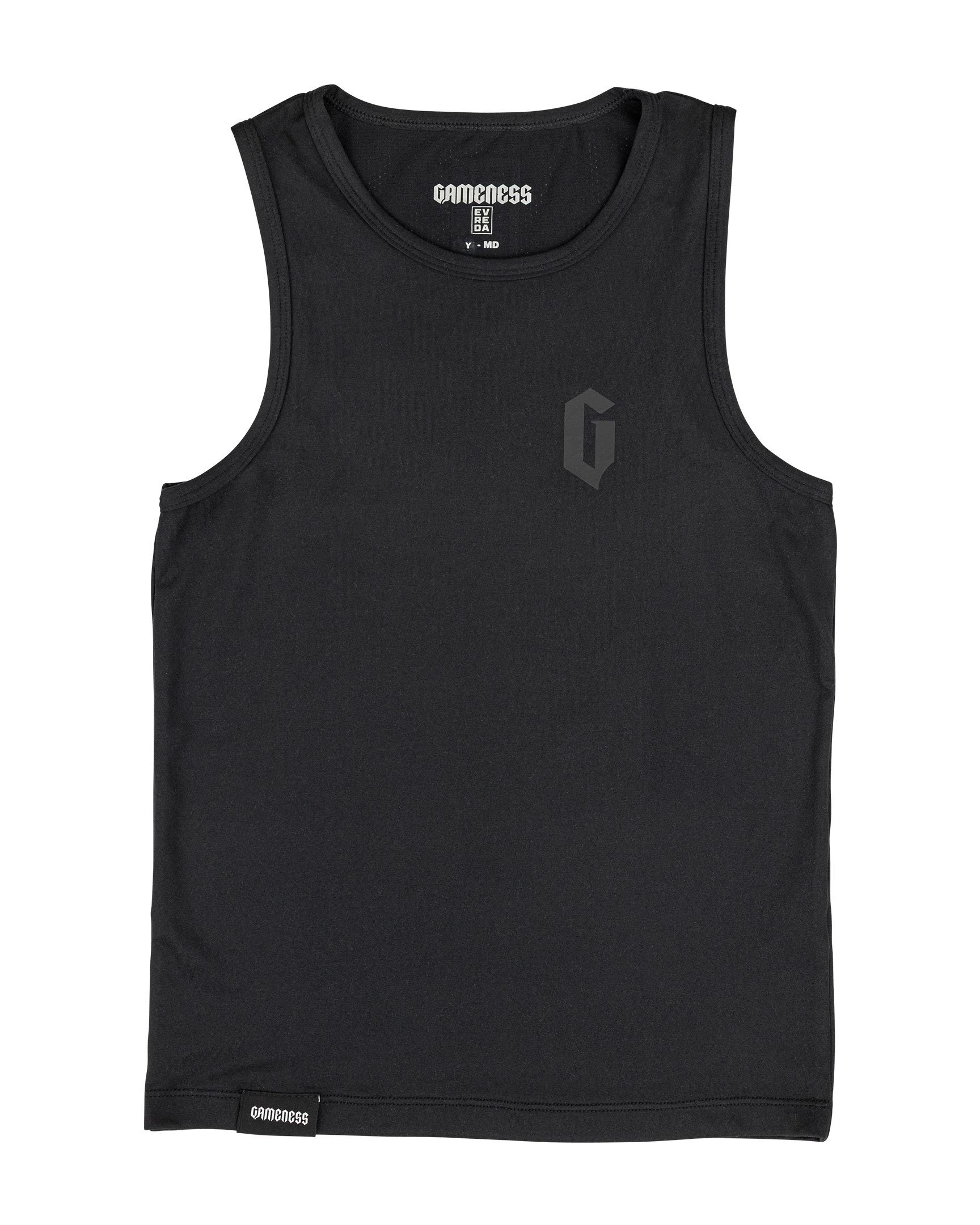 Gameness Boy's Evreda Tank Black
