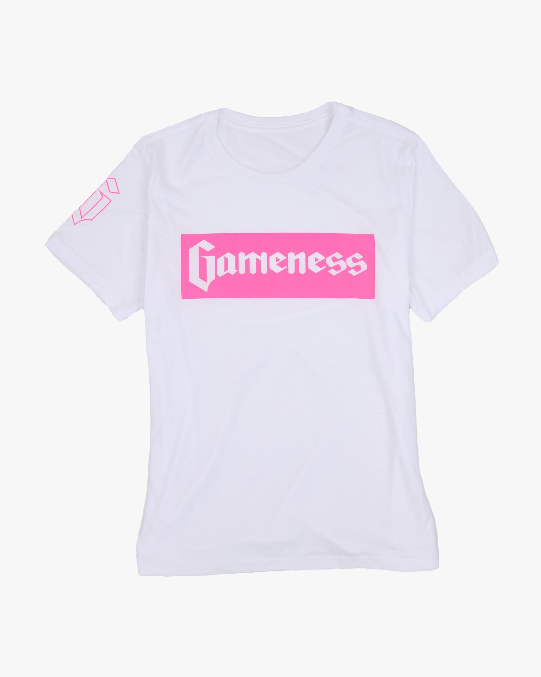 Classic Gameness Logo Tee White