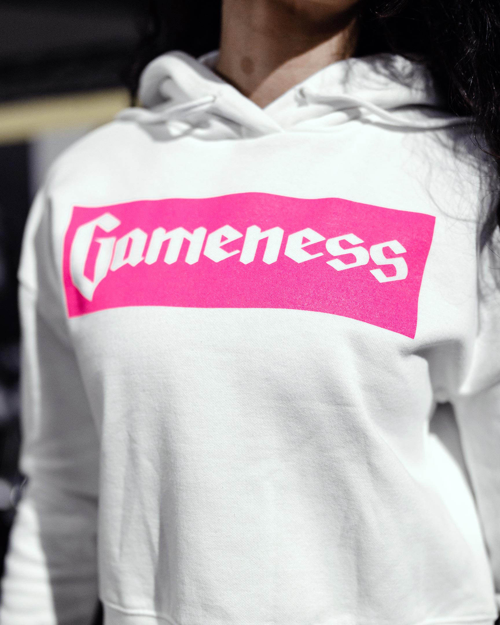 Classic Gameness Crop Hoodie