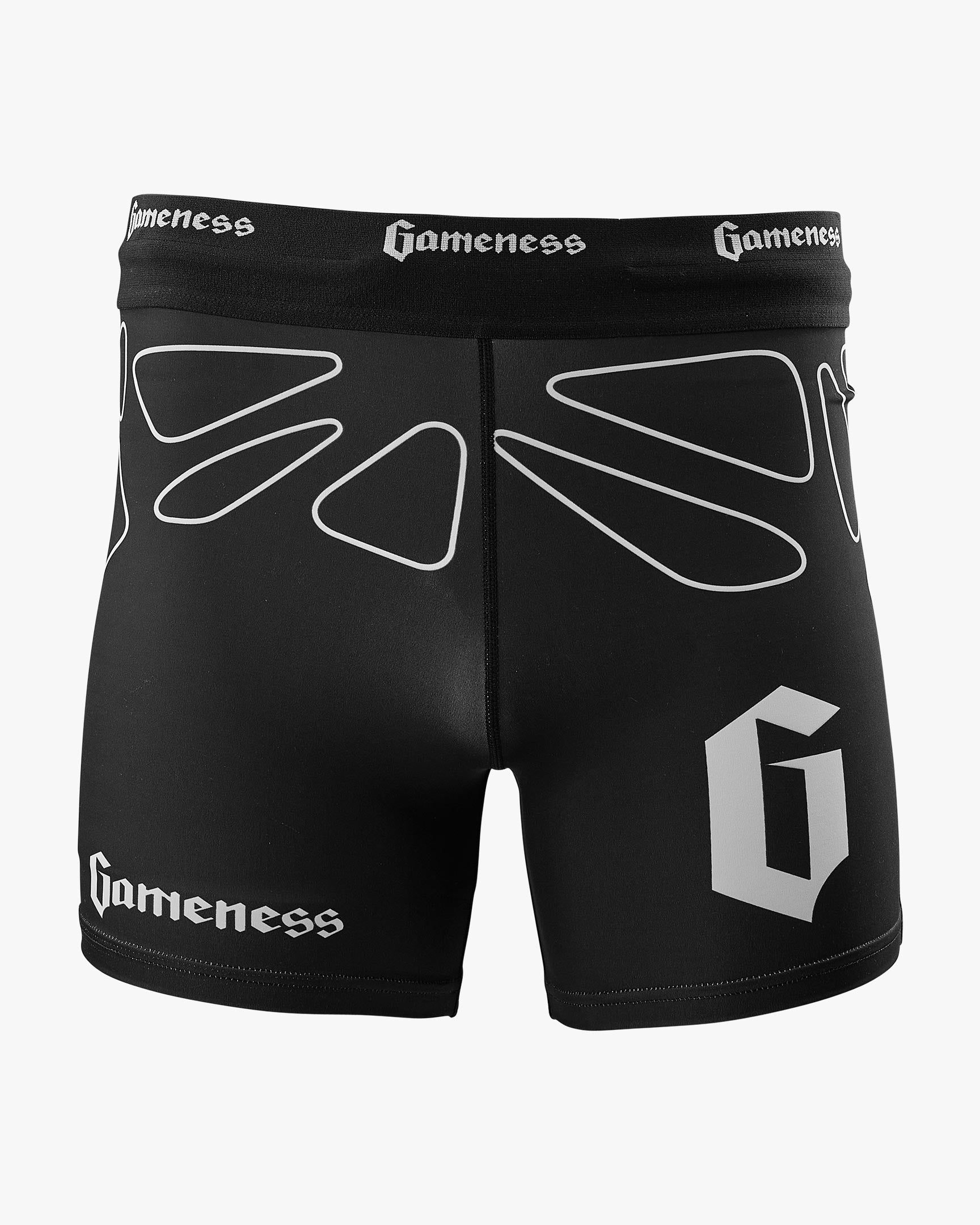 Gameness Men's Vale Tudo Short Black