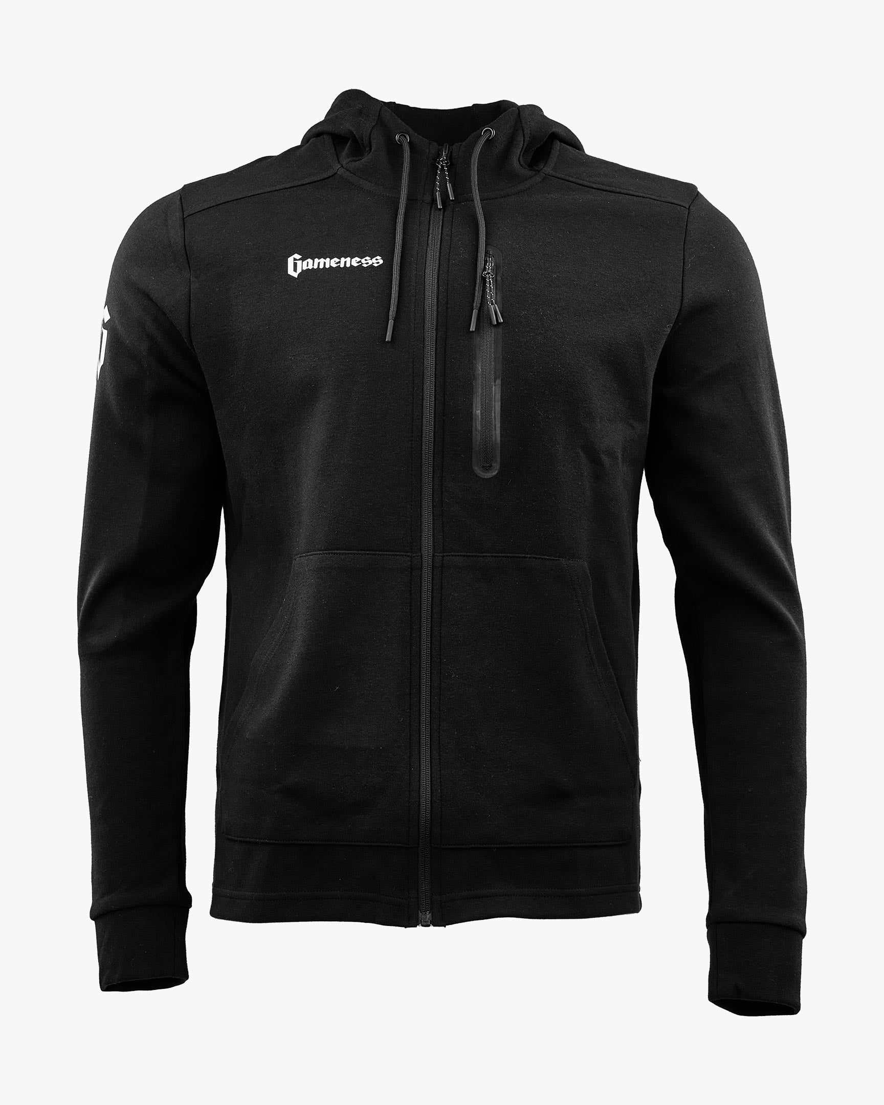 Gameness Men's Zip Front Hoodie