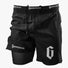 Gameness Men's Lined Pro Grappling Short Black