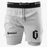 Gameness Men's Lined Pro Grappling Short White