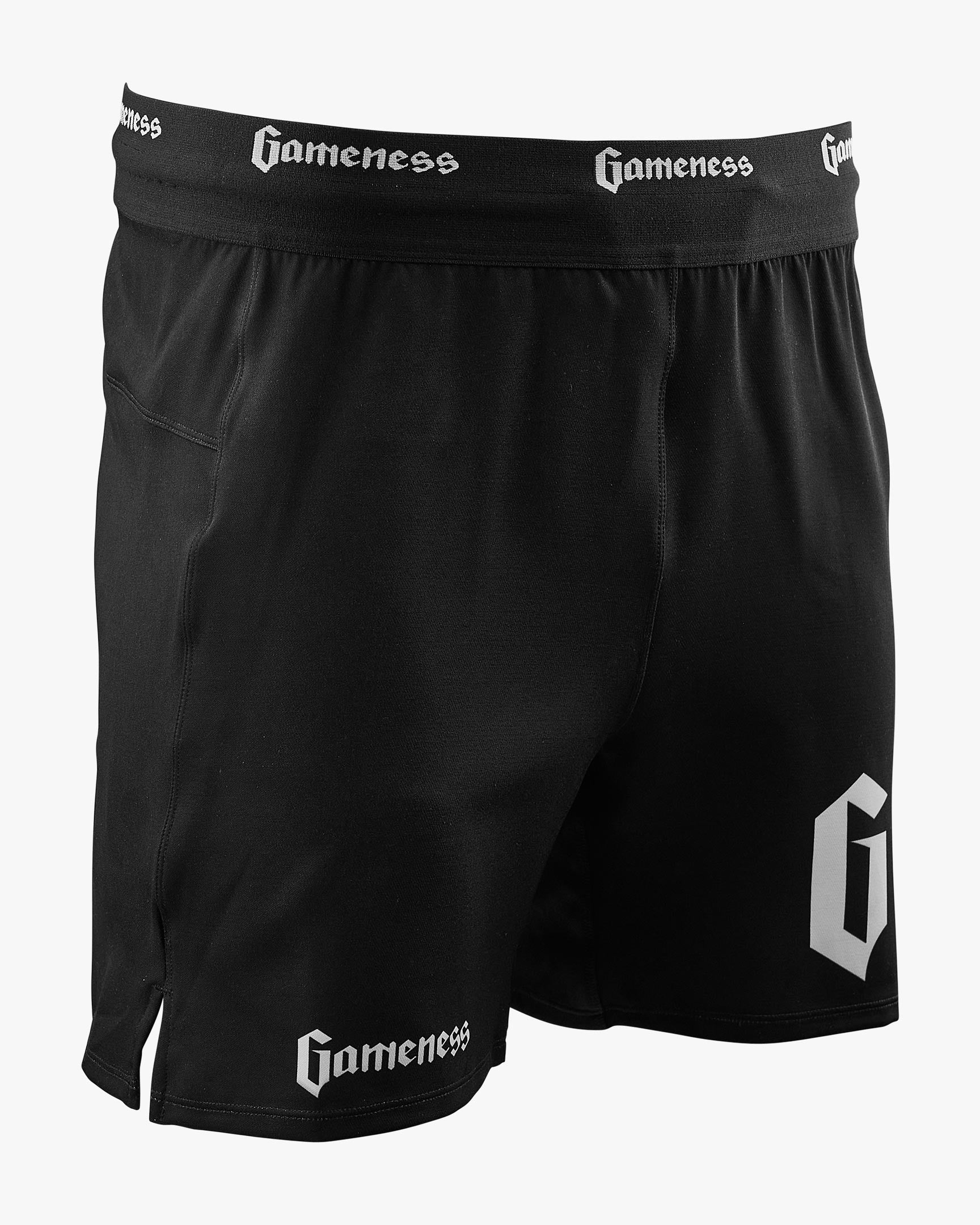 Gameness Men's Pro Grappling Short Black