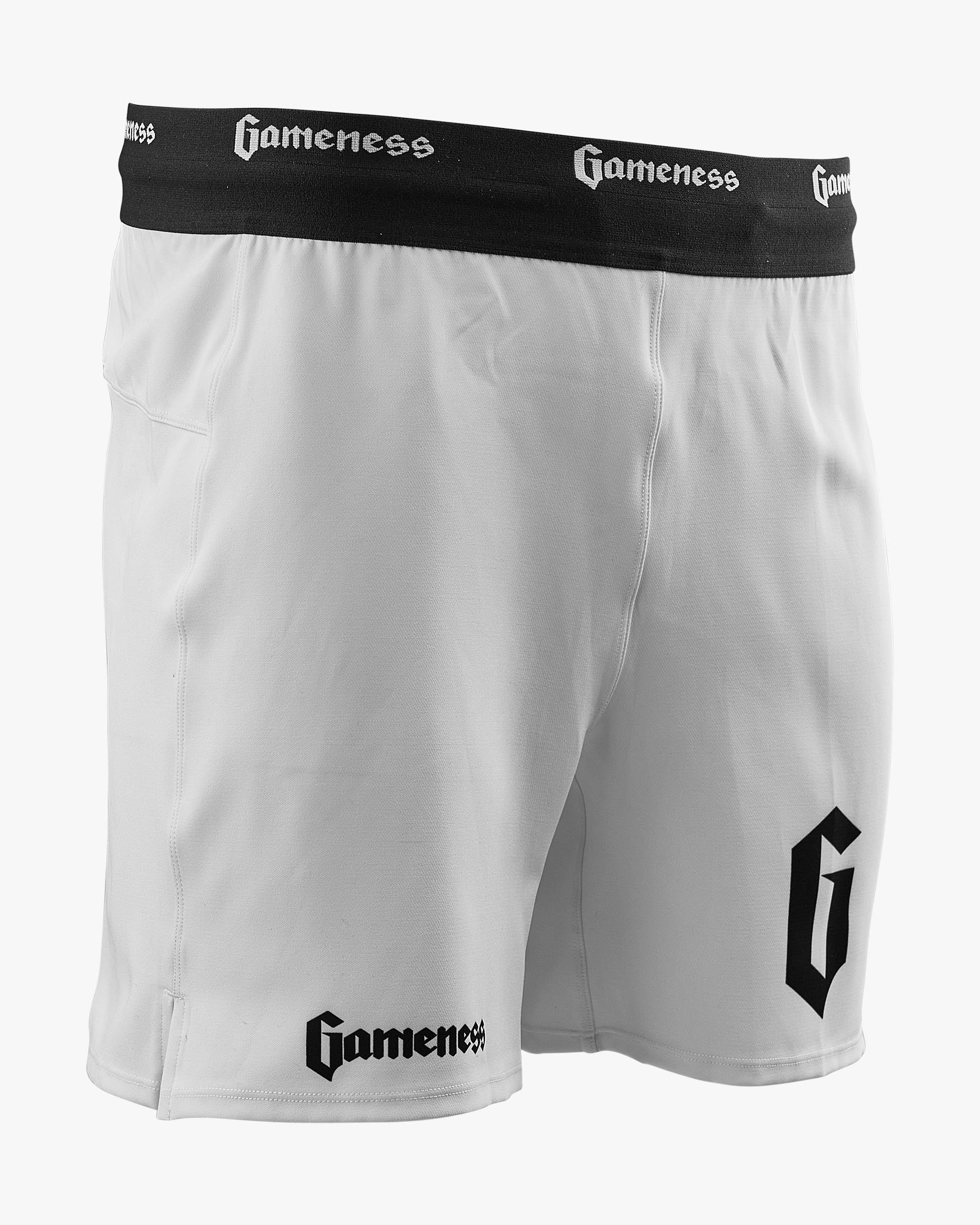 Gameness Men's Pro Grappling Short White