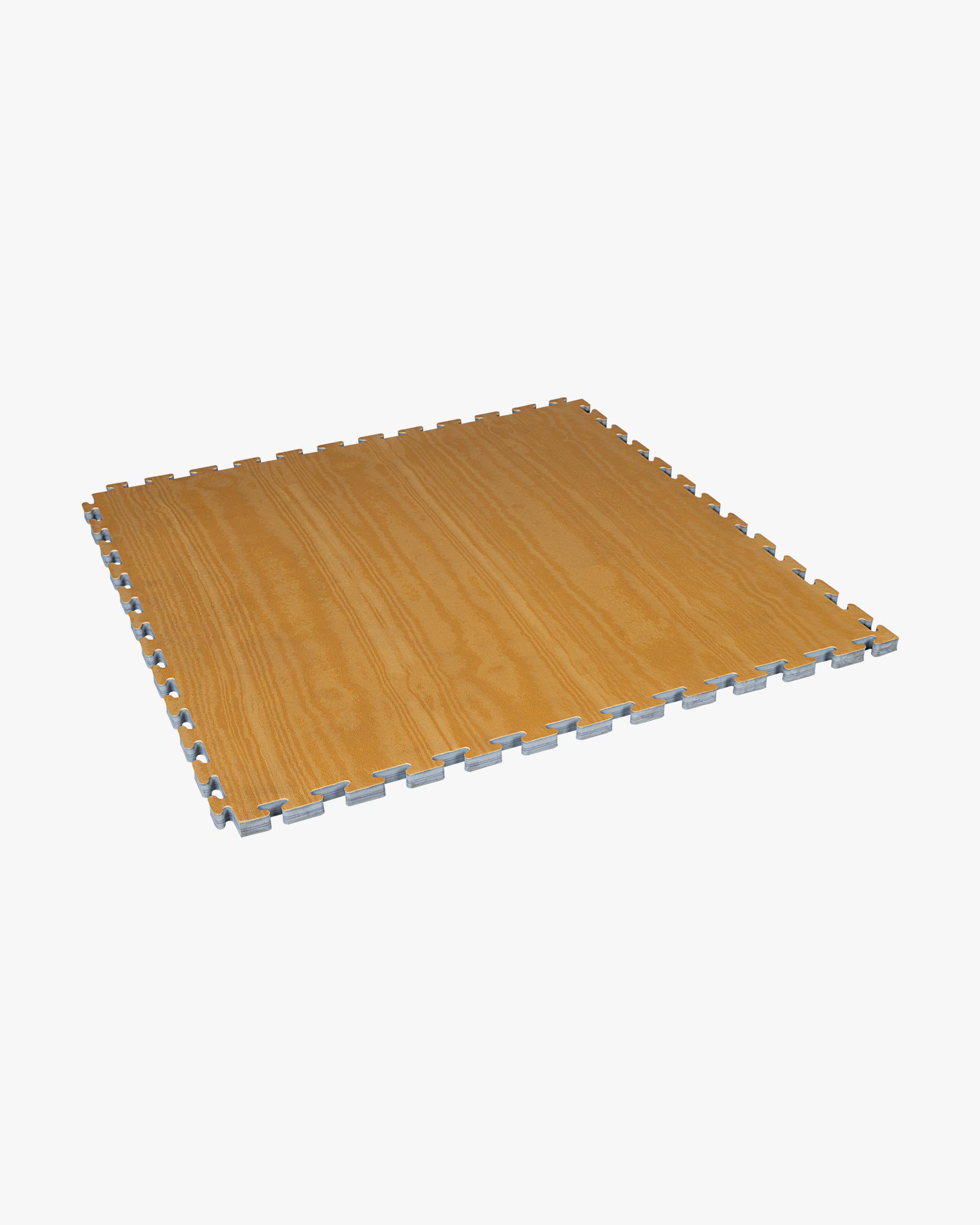 Wood Grain Reversible Puzzle Mat - 40" W X 40" L X 1" T