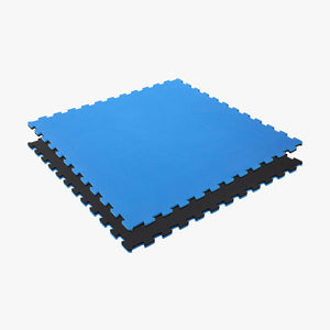 Reversible Puzzle Mat Blue Black