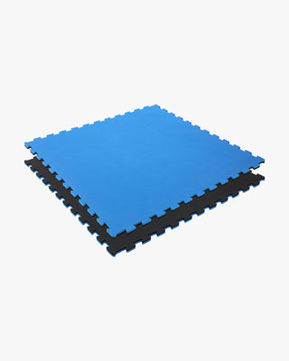Reversible Puzzle Mat Blue Black
