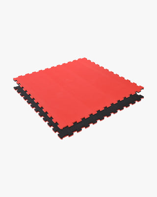 Reversible Puzzle Mat Red Black