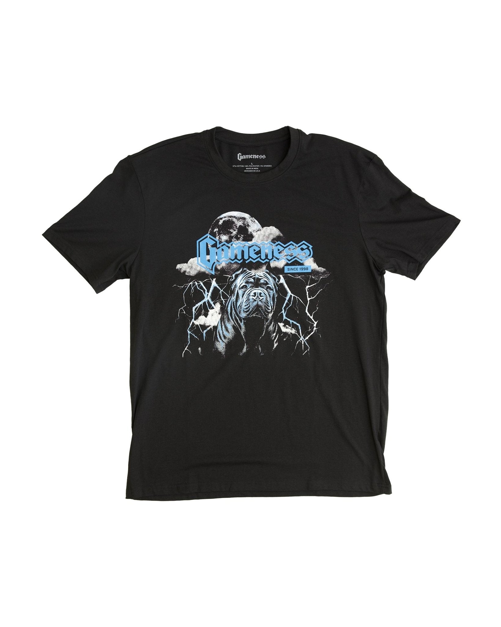 Gameness Men's Cali Dog Tee Black