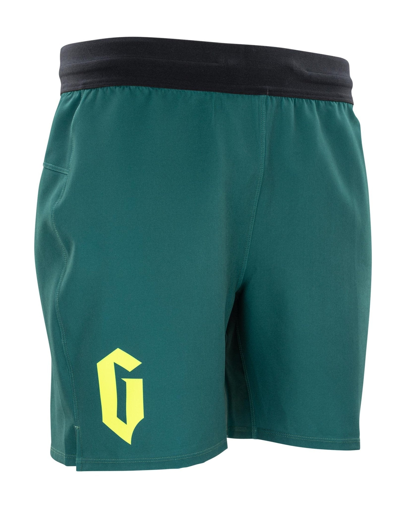 Gameness Men's Eco Grappling Short Dark Green