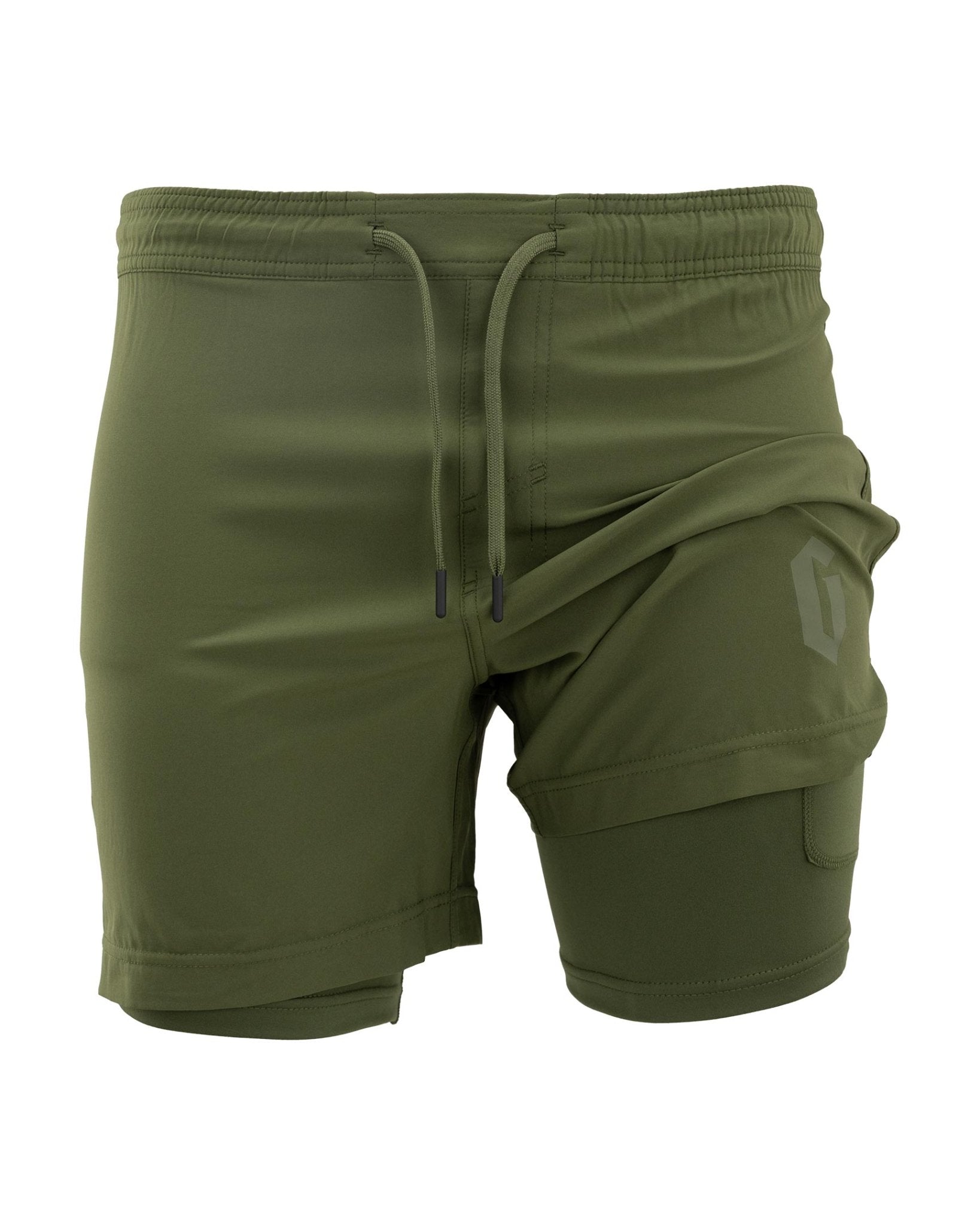 Gameness Men's Lined Wazaflex Short (5-inch)