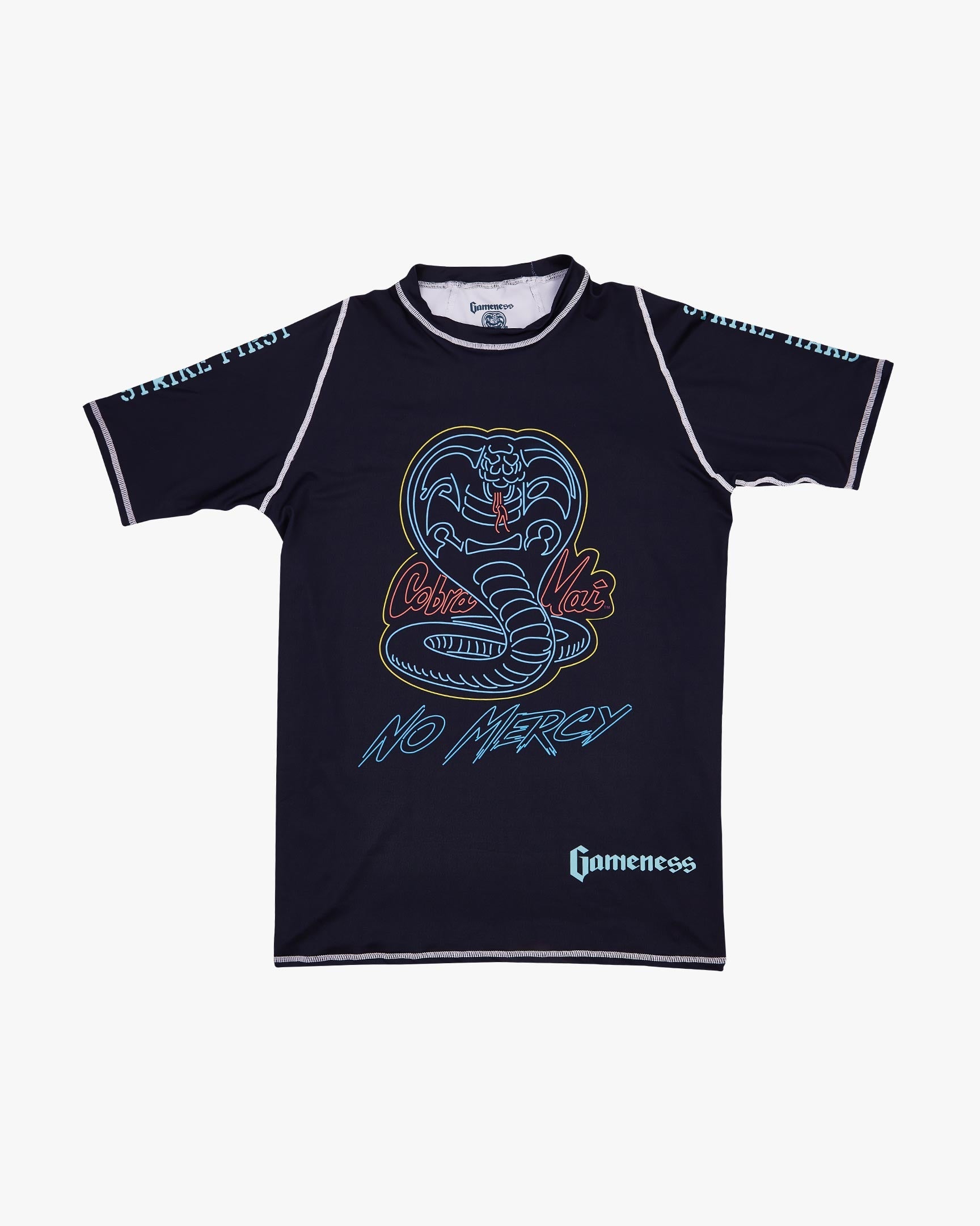 No Mercy Short Sleeve Rash Guard Multi-Color