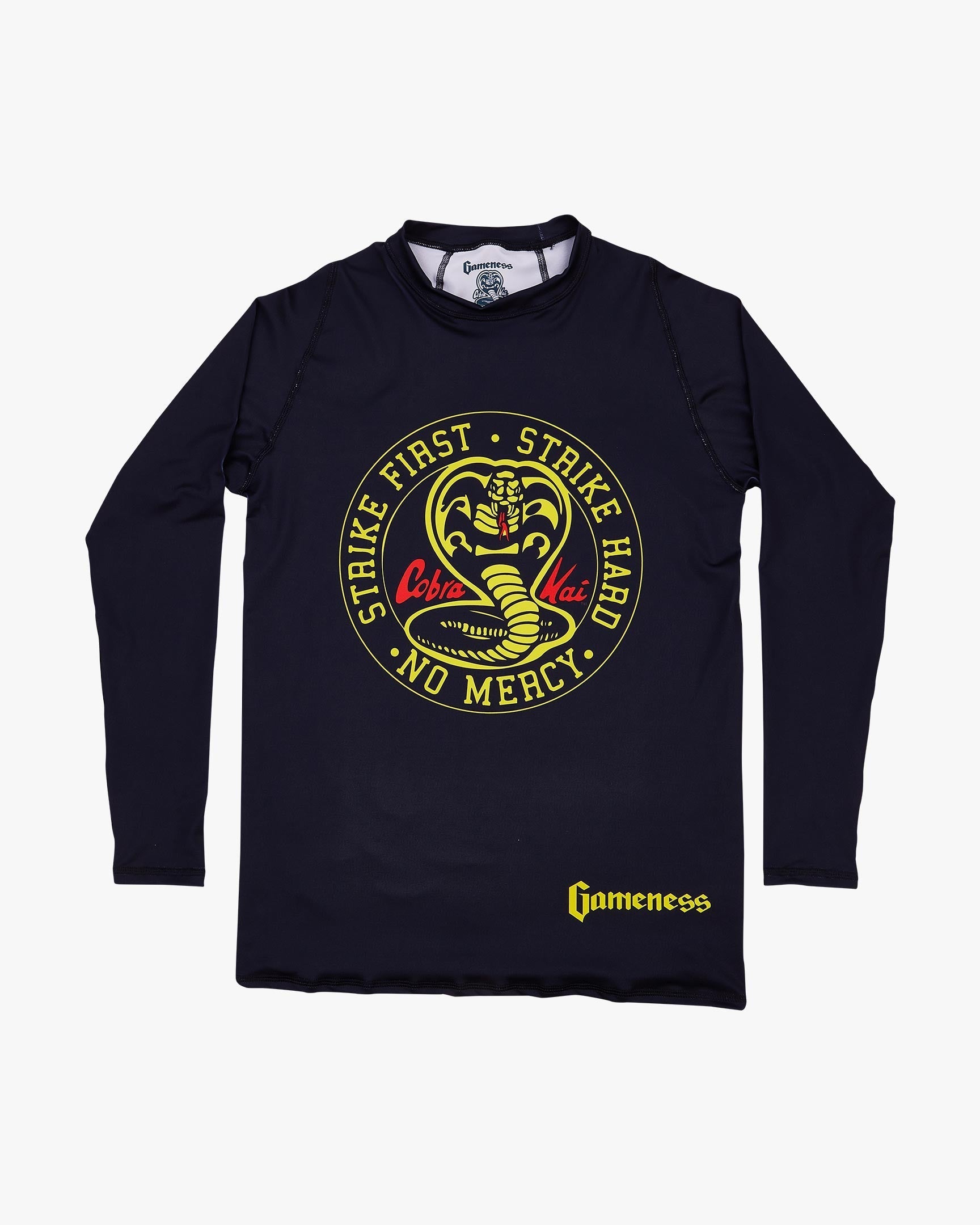 Cobra Kai LS Rash Guard Black